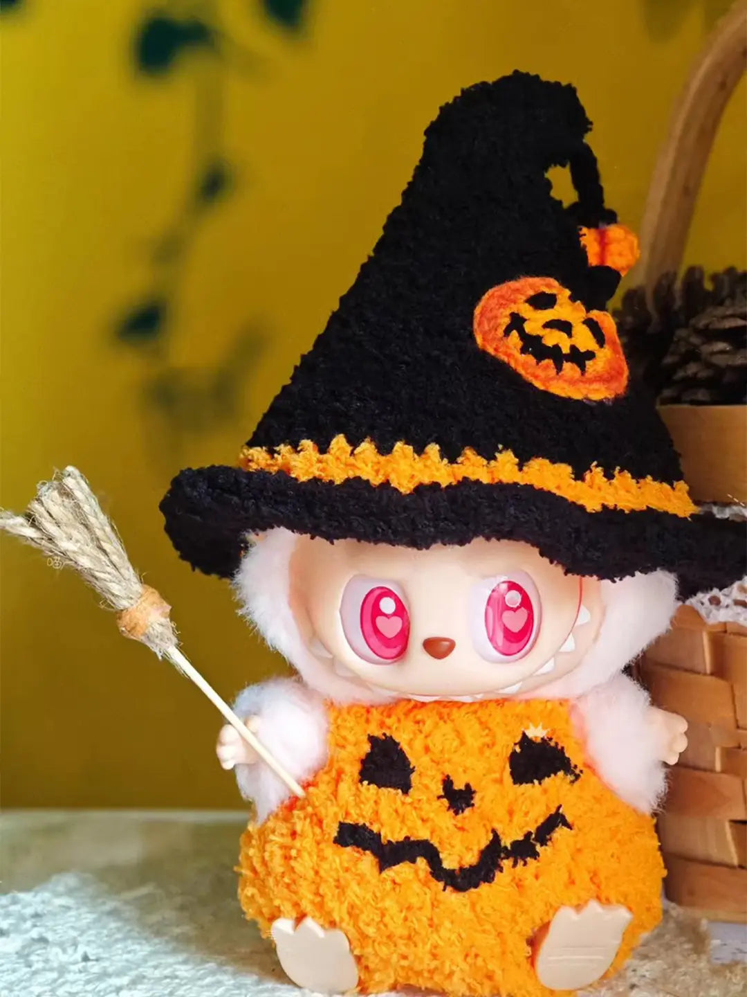 LABUBU Outfits Halloween Spooky Pumpkin Party