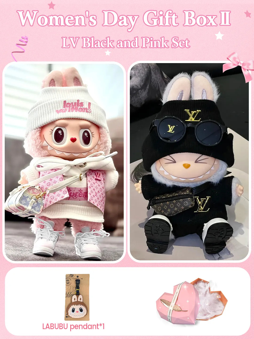 LABUBU LV Pink Chic Explorer
