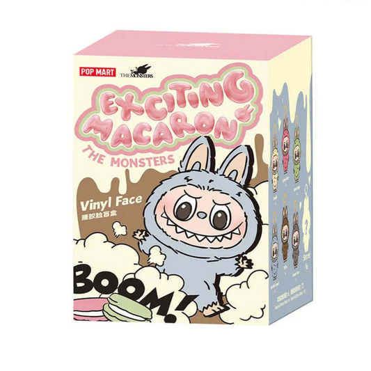 Labubu The Monsters Exciting Macaron Series Plush Pendant Blind Box