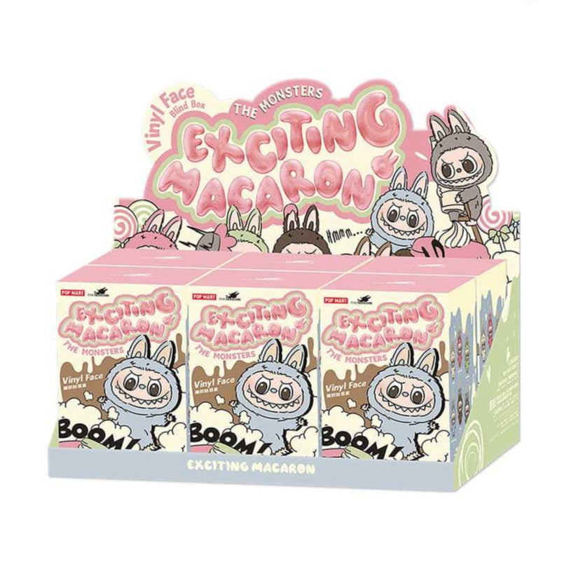 Labubu The Monsters Exciting Macaron Series Plush Pendant Blind Box