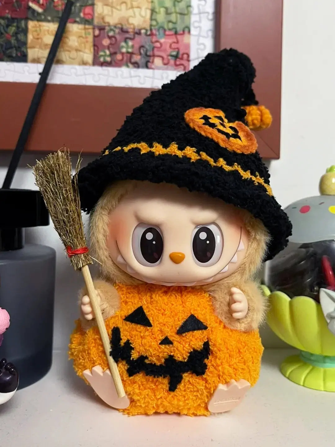LABUBU Outfits Halloween Spooky Pumpkin Party