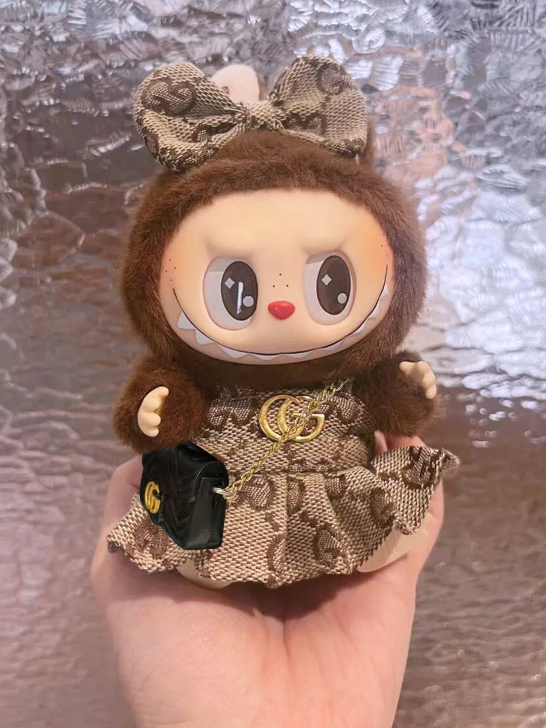 LABUBU Clothes Gucci Overall Dress Suite