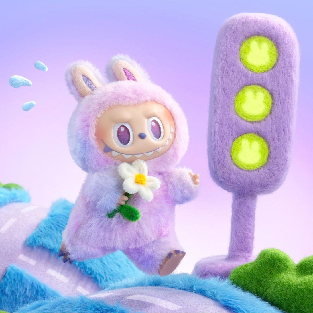 THE MONSTERS Labubu Big into Energy Series-Vinyl Plush Pendant Blind Box (In Stock)