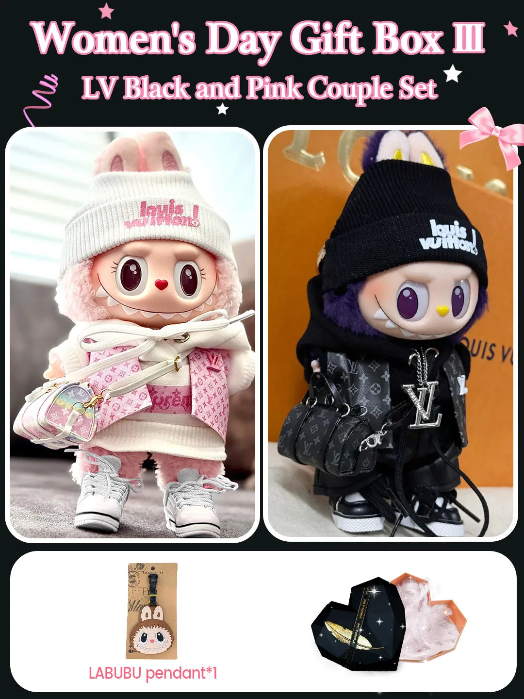 LABUBU LV Pink Chic Explorer
