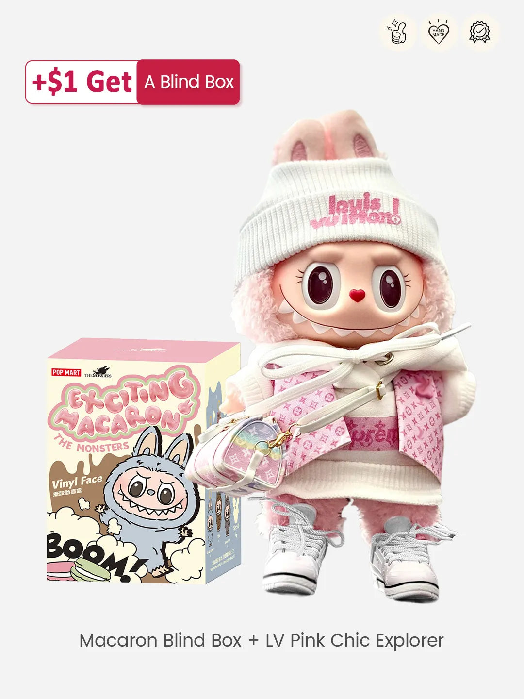 LABUBU LV Pink Chic Explorer