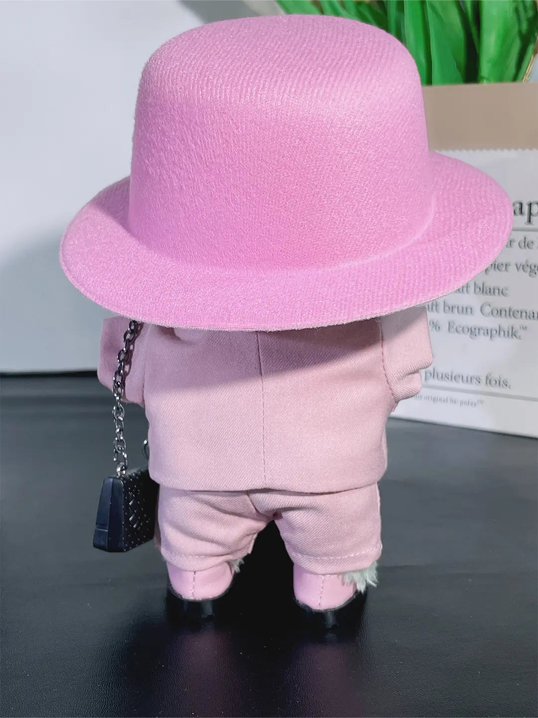 LABUBU Clothes G-Dragon Pink Daisy Suit Outfit